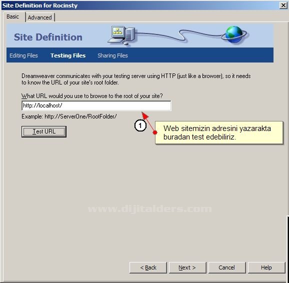 Site Tanımlama Basic Anlatım