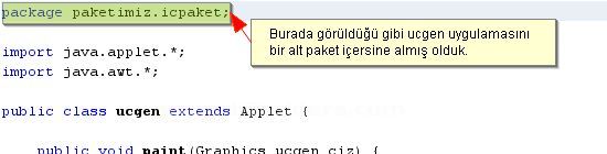 Java Programlamada Paket Yapısı Ve Import