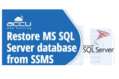 SQL Server'da Veritabanını .Bak Dosyasından Adım Adım Nasıl Geri Y&uuml;klenir