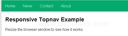 CSS ile Menü Yapımı